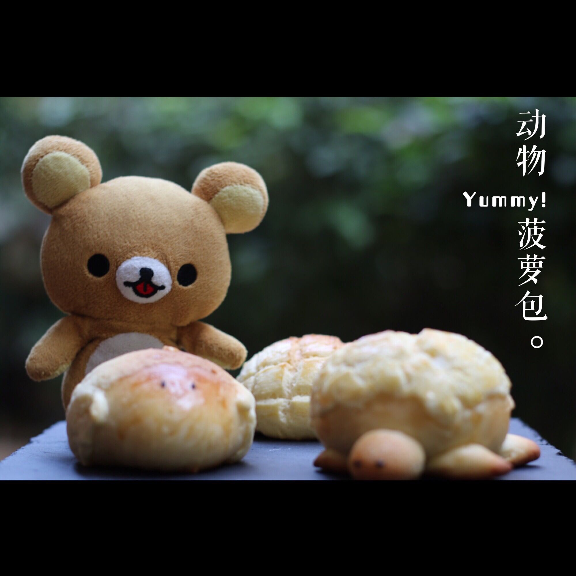 天然酵种菠萝油
