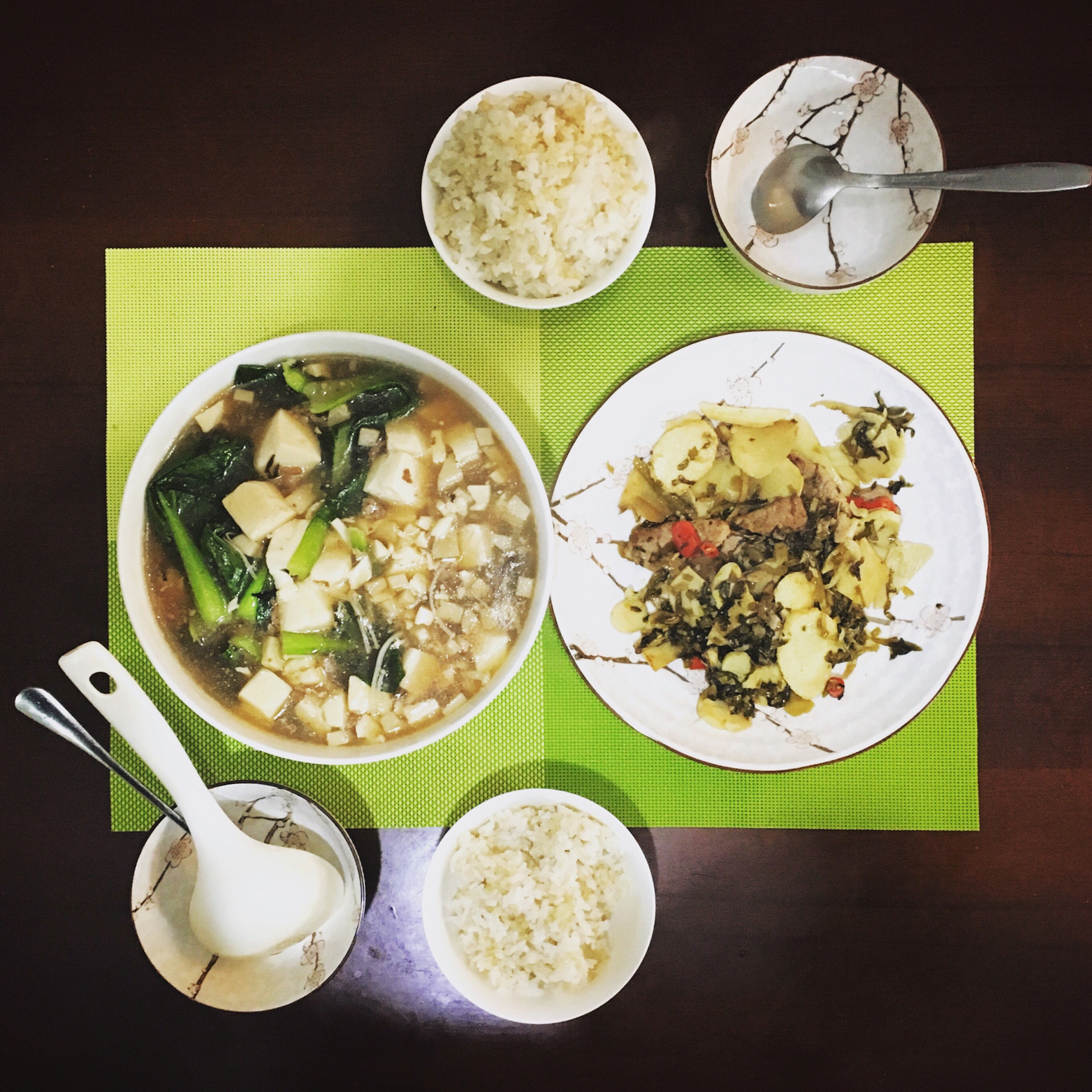 肉糜豆腐煲