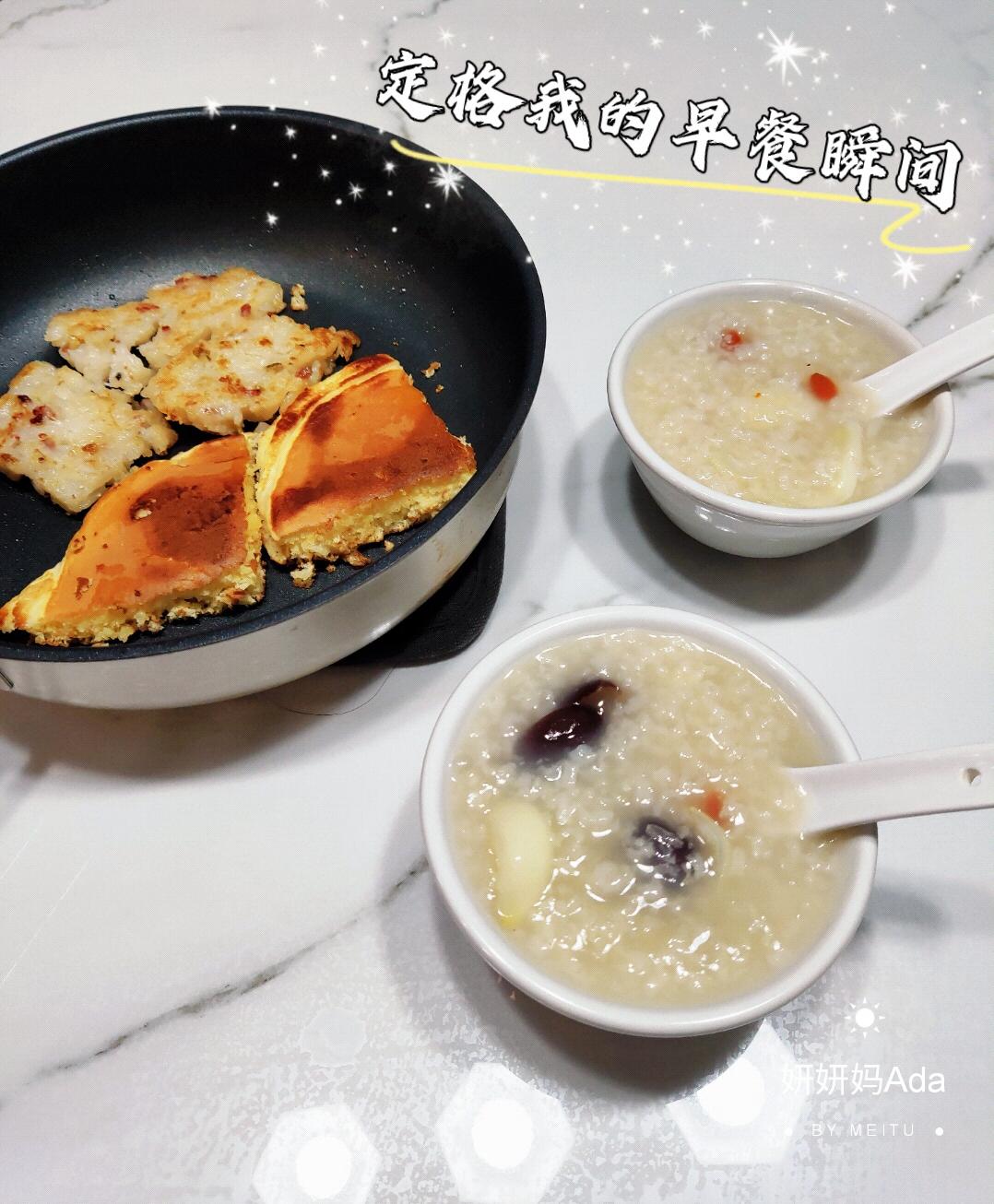 健康营养美味养胃               海参肉沫小米粥