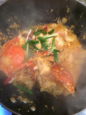泰式咖喱蟹的做法 步骤8