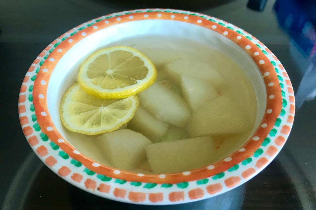 柠檬冰糖梨
