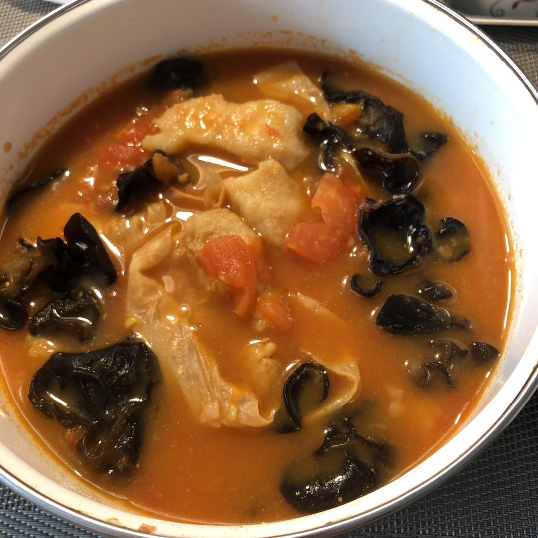 低脂食谱🌟番茄龙利鱼汤🌟低热量高蛋白