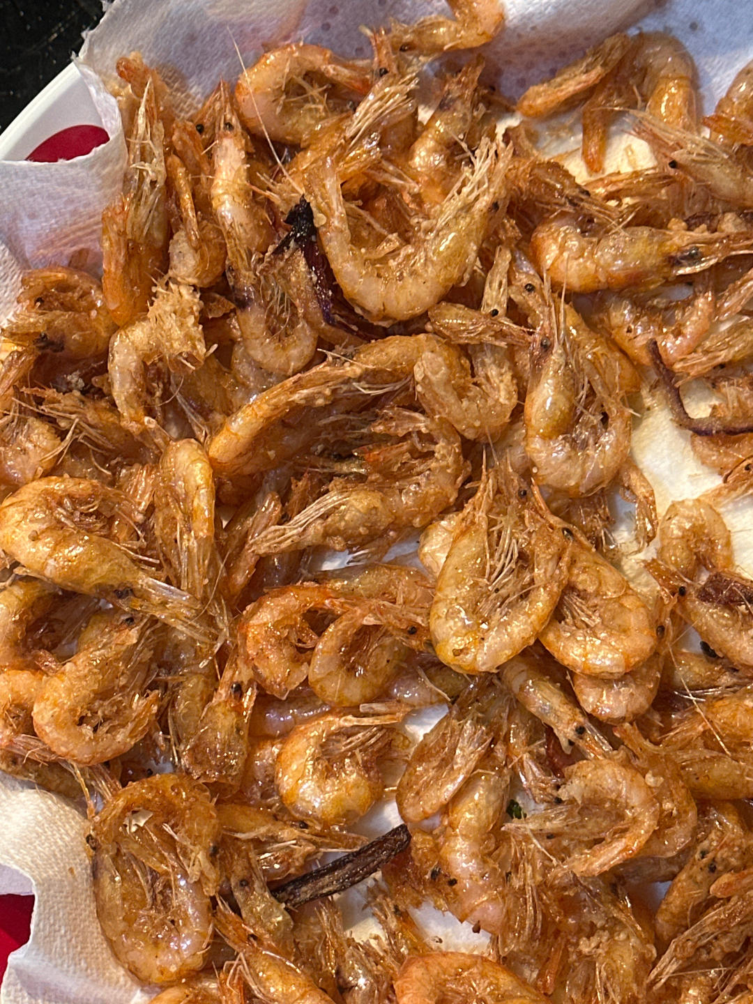 超级好吃椒盐小河虾