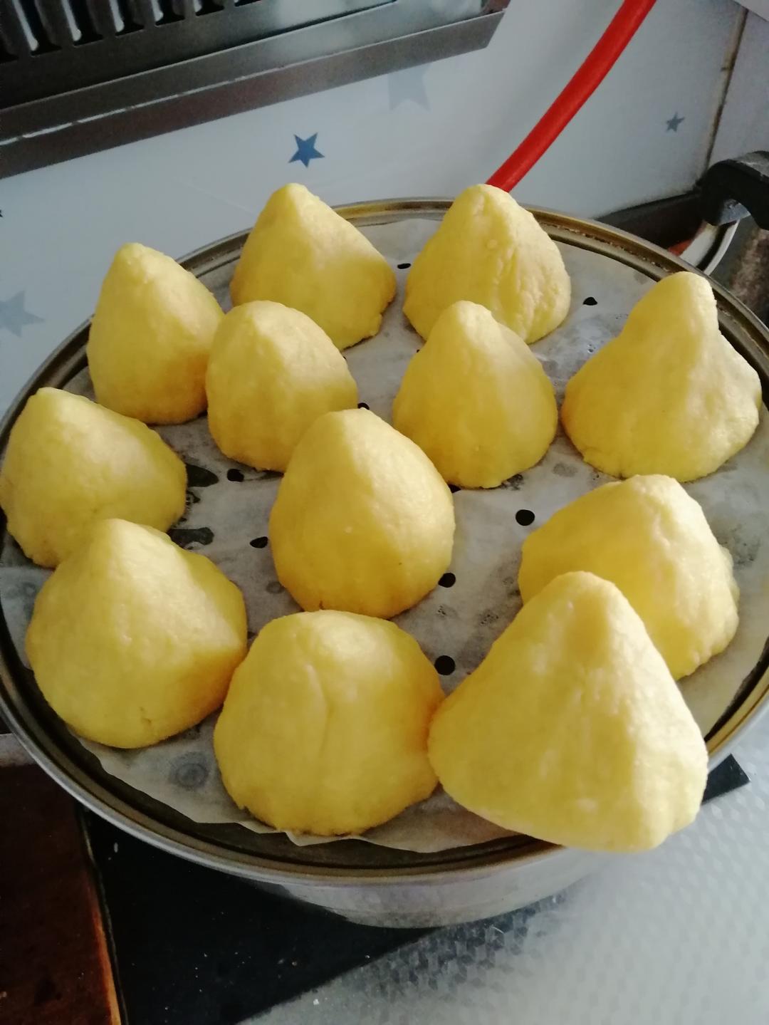 纯玉米面窝窝头(烫面.不发酵)