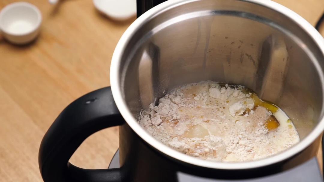 纯奶手撕吐司的做法 步骤1