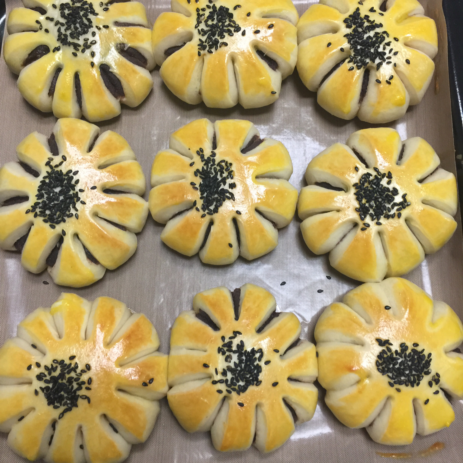 豆沙早餐包