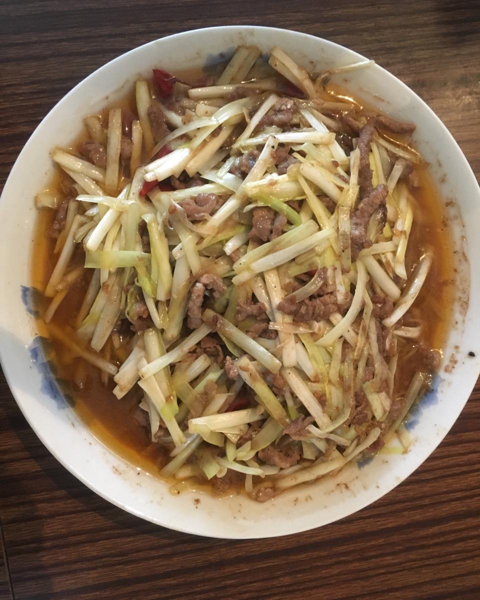 最好吃的韭黄炒肉
