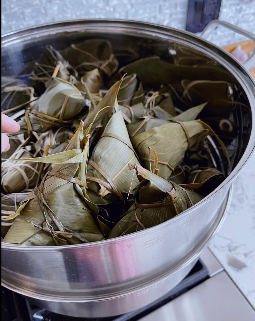 端午包粽子~红枣粽