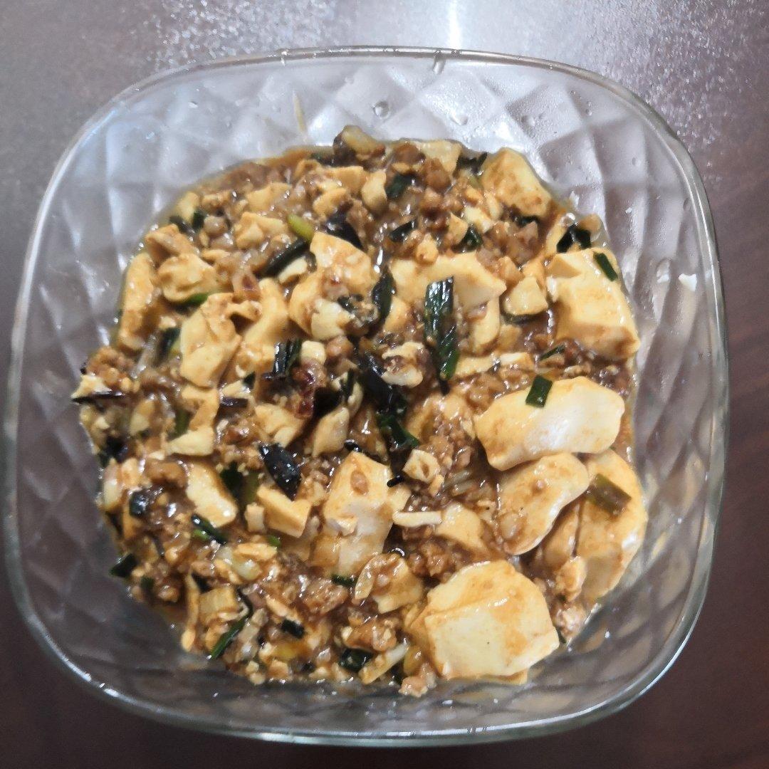 家常红烧肉末豆腐