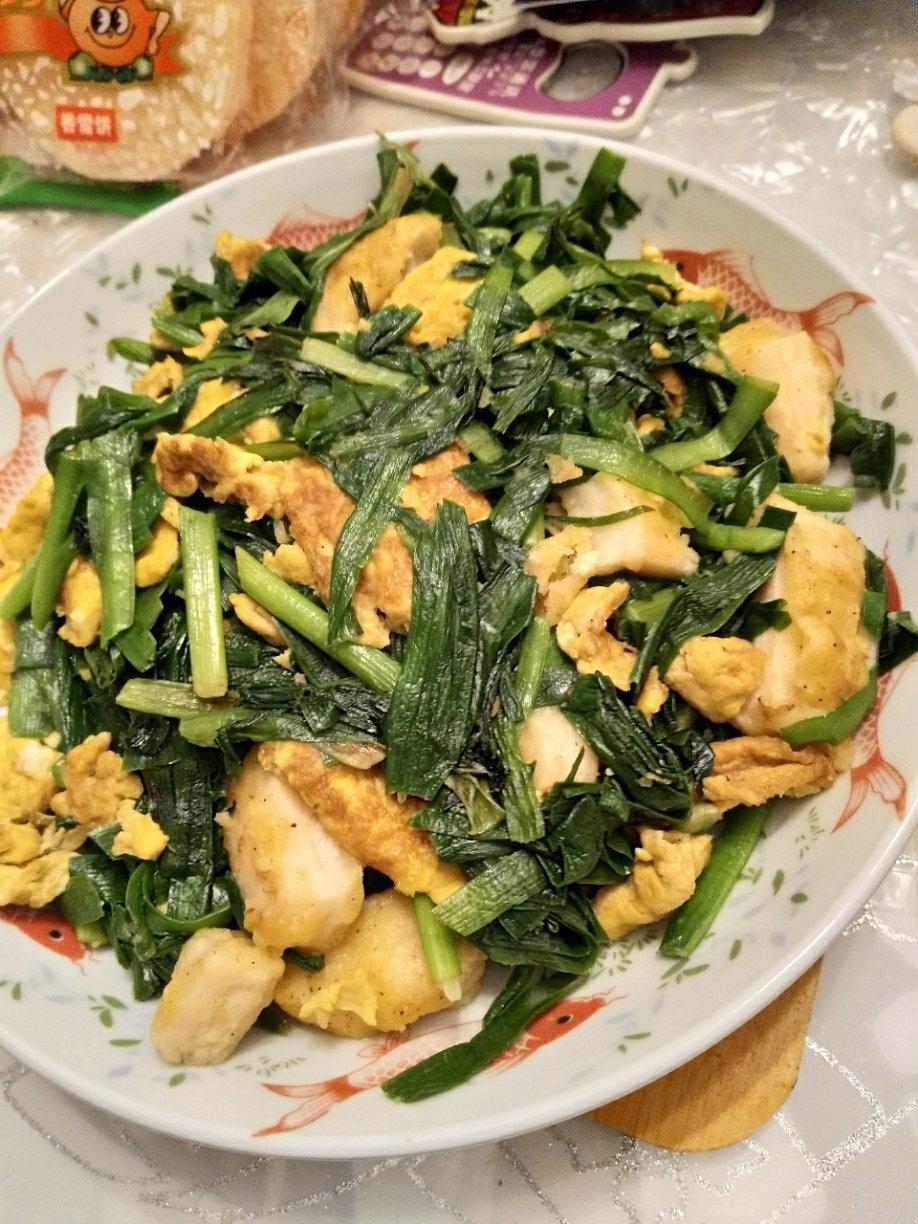 韭菜炒鸡蛋