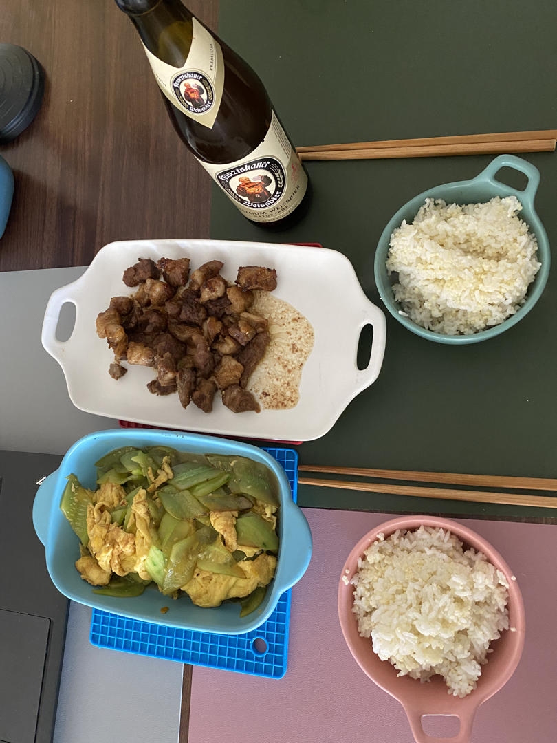 空气炸锅-（零厨艺）软嫩多汁的烤牛肉粒