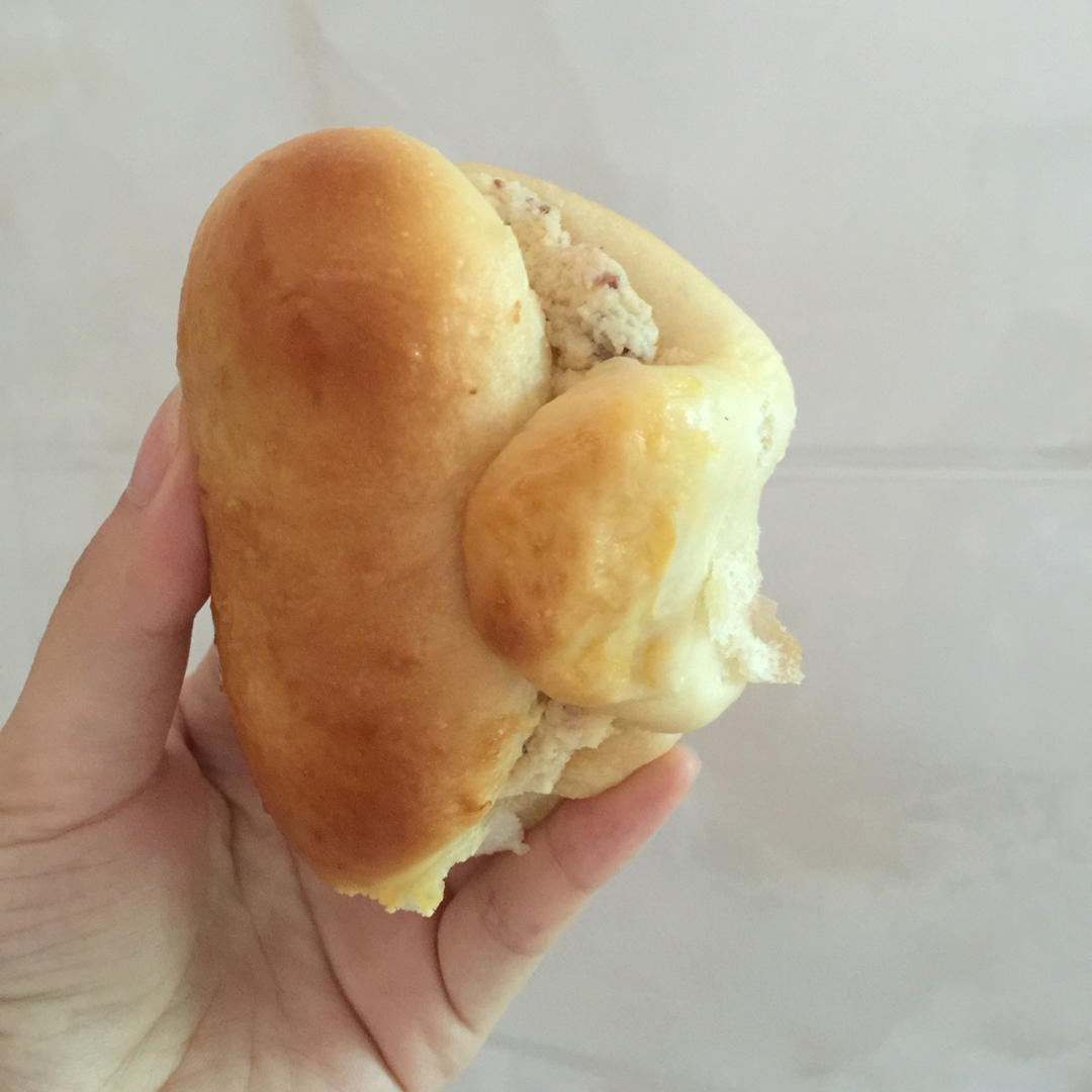 柔软无敌的酸奶蔓越莓面包卷