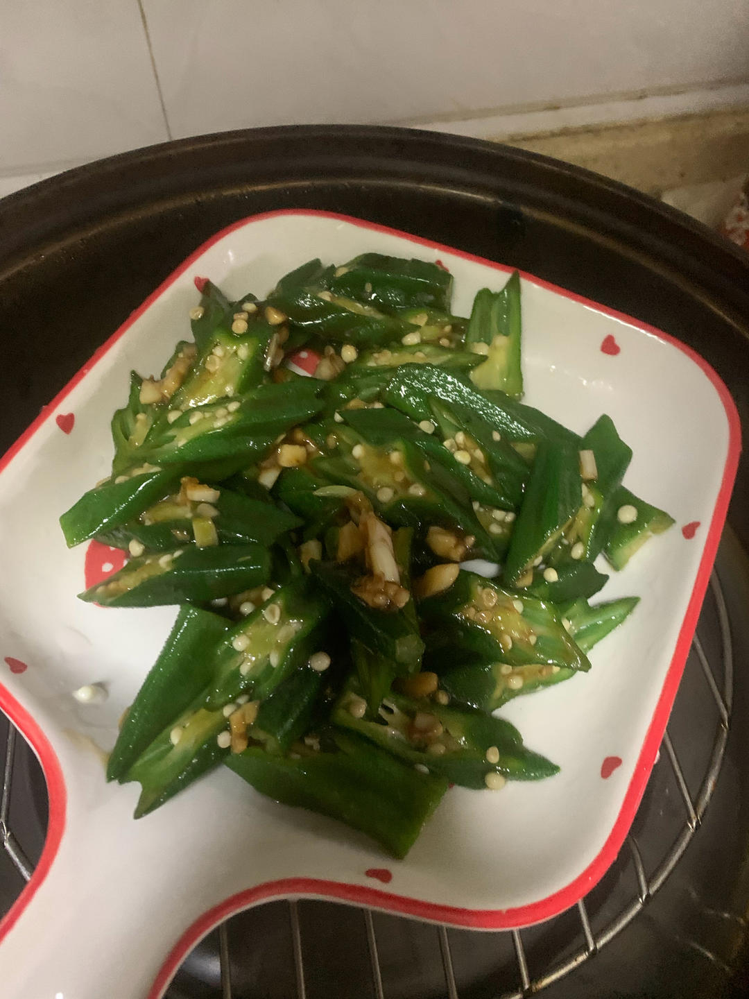蚝油秋葵