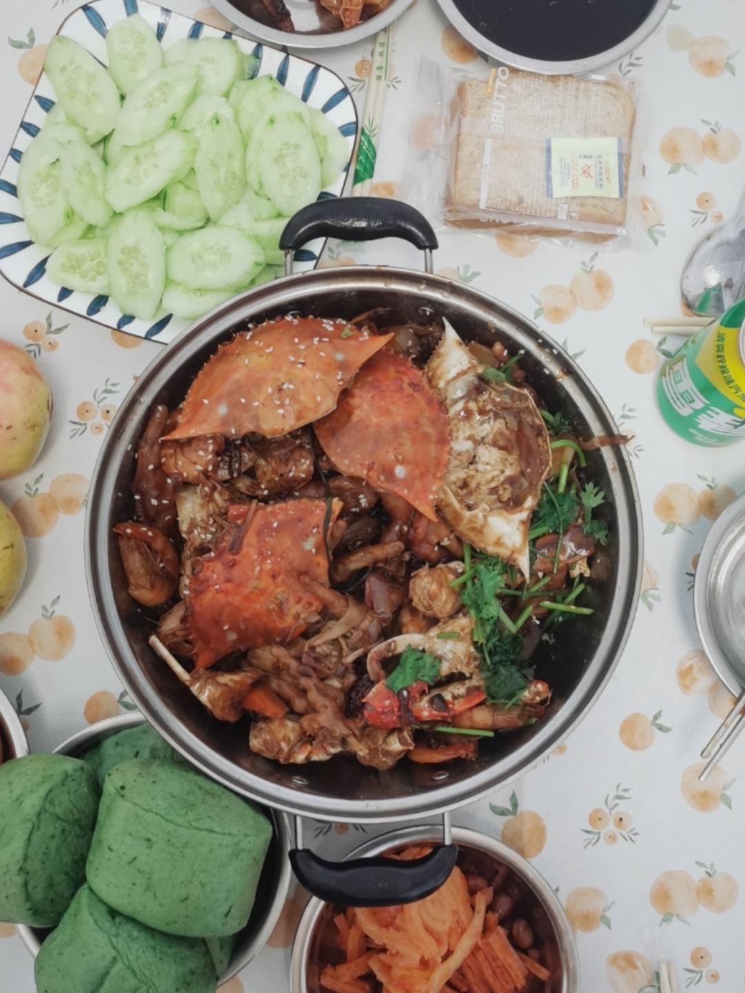 蟹肉煲（小白也能做）