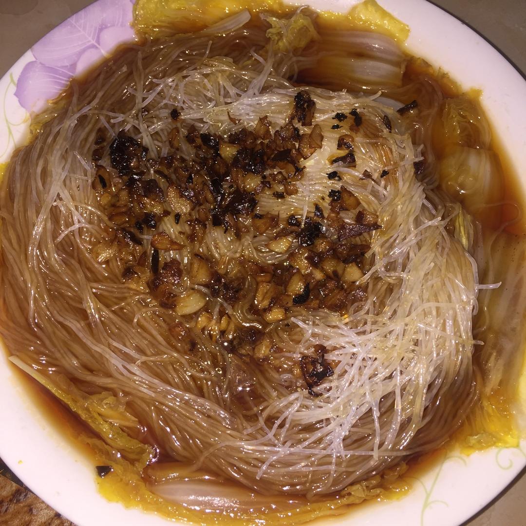 蒜蓉粉丝蒸娃娃菜