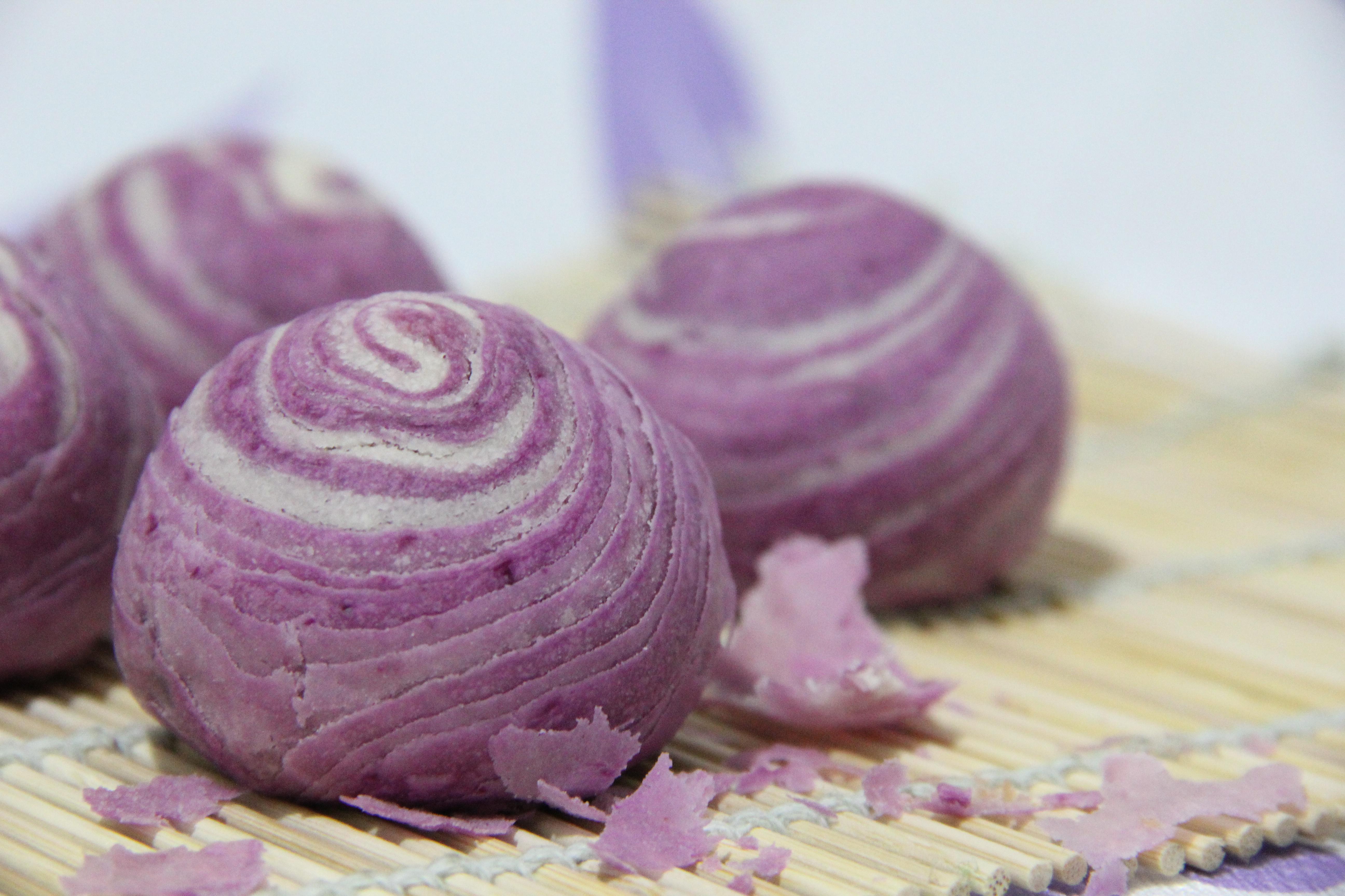 紫薯酥的做法