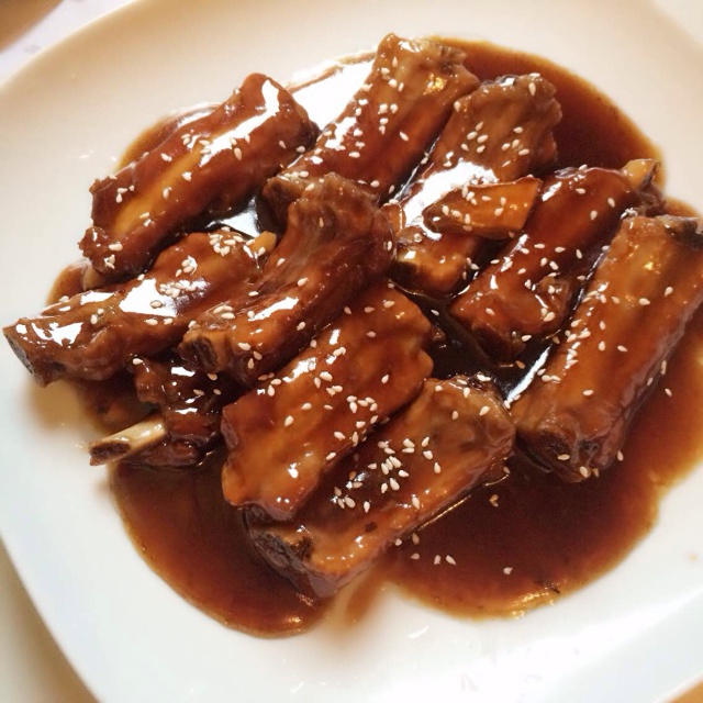 懒人版糖醋排骨