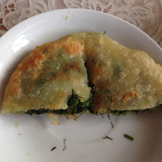韭菜馅饼