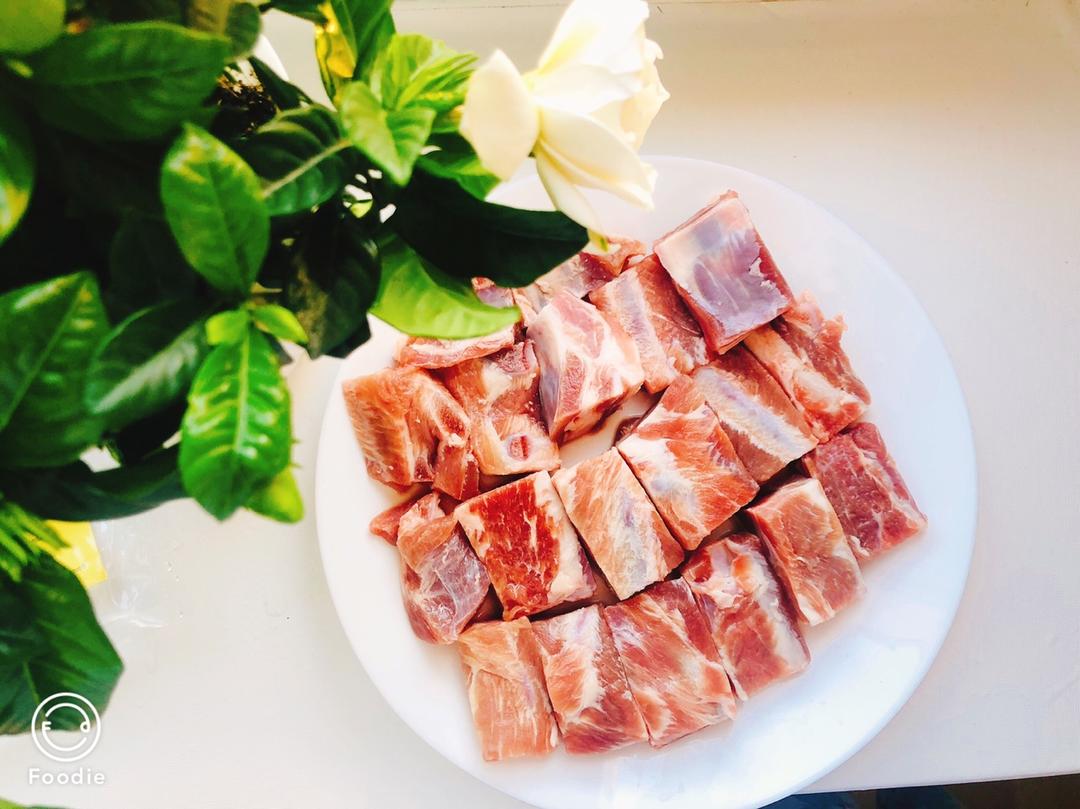 番茄土豆玉米排骨汤