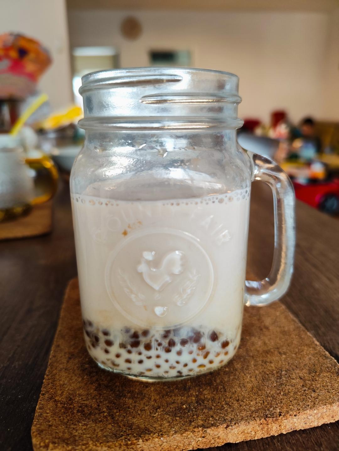 用微波炉做珍珠奶茶和芒果西米露也太简单了!