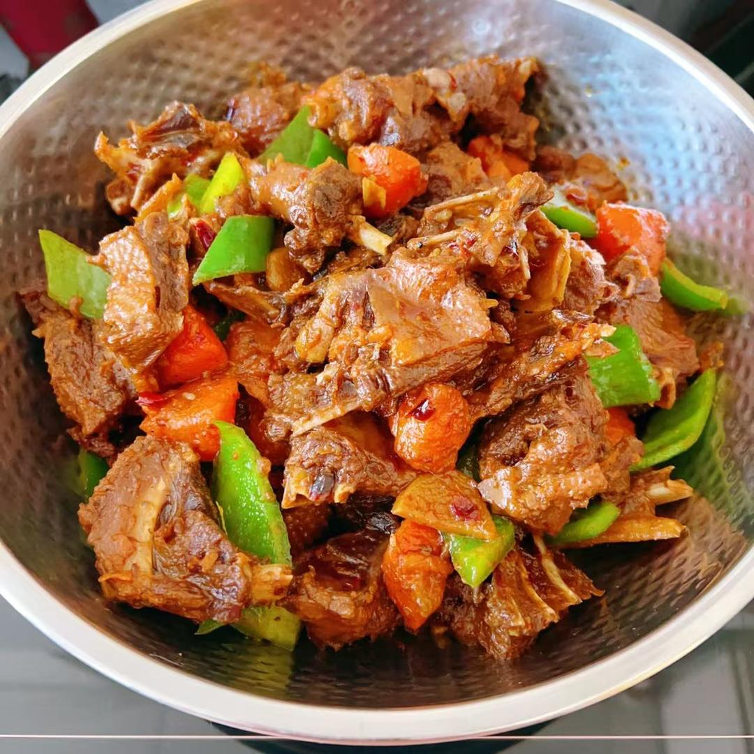 干锅风干腊板鹅(非烟熏)