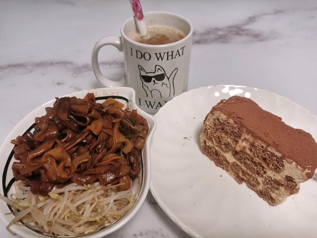 空气炸锅版干炒牛河