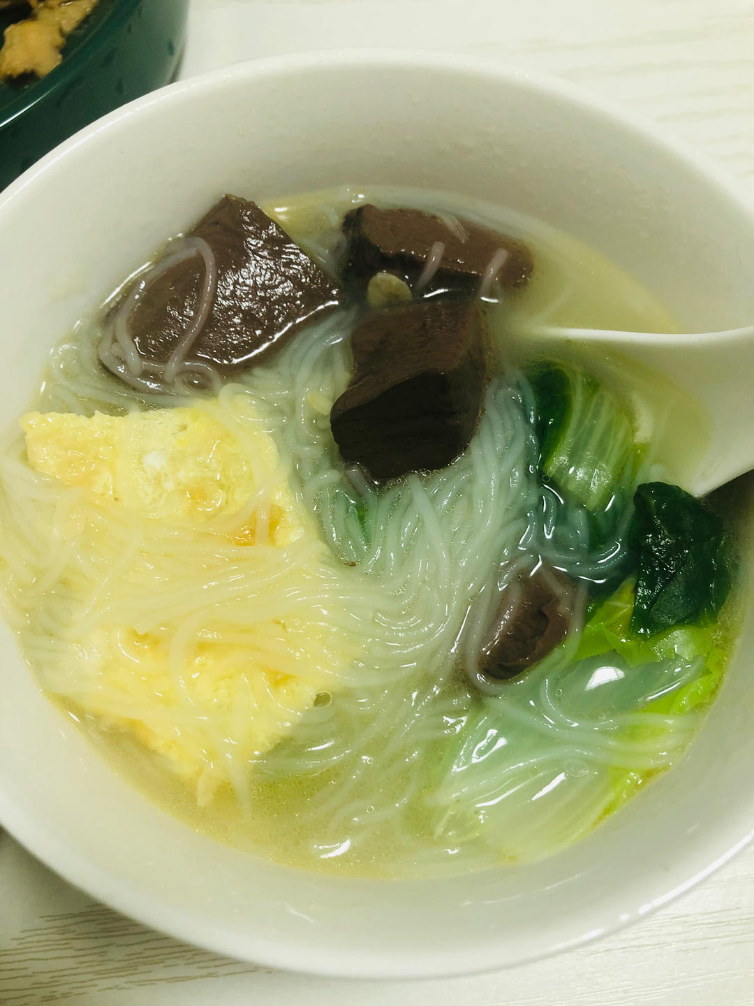 白菜粉丝汤