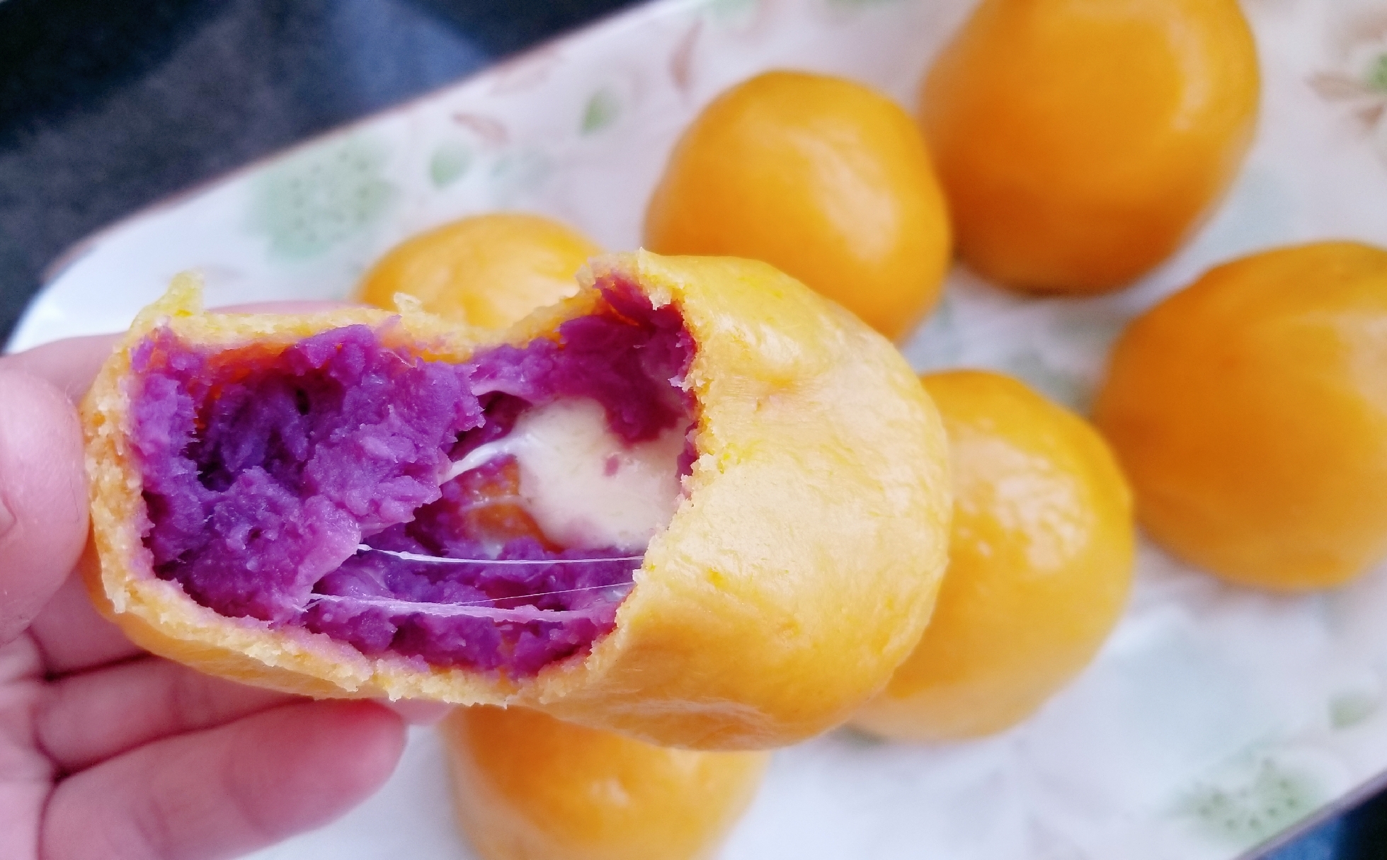南瓜紫薯新吃法✌
