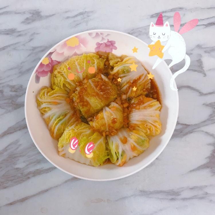 肉酿白菜卷