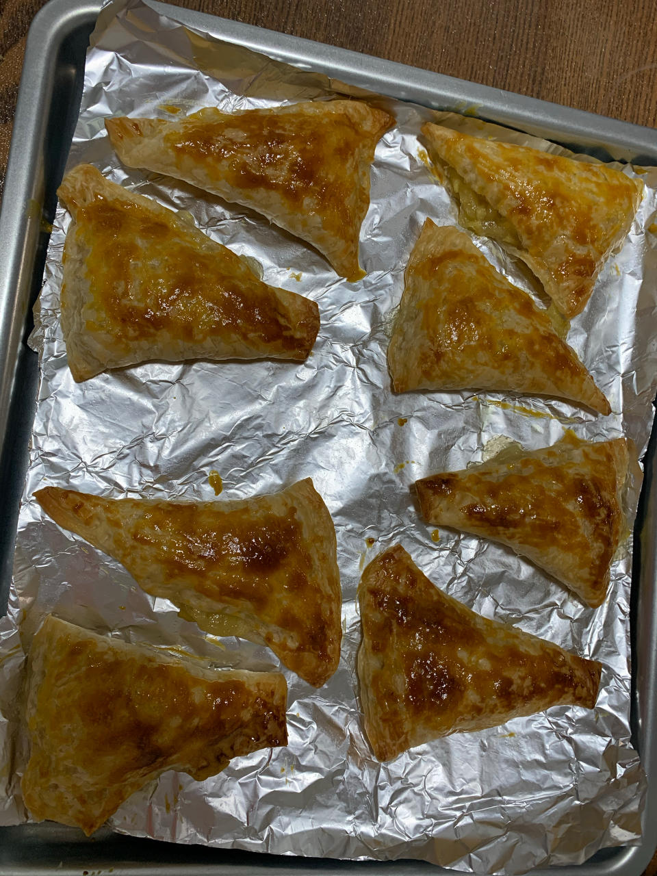 手抓饼版苹果派