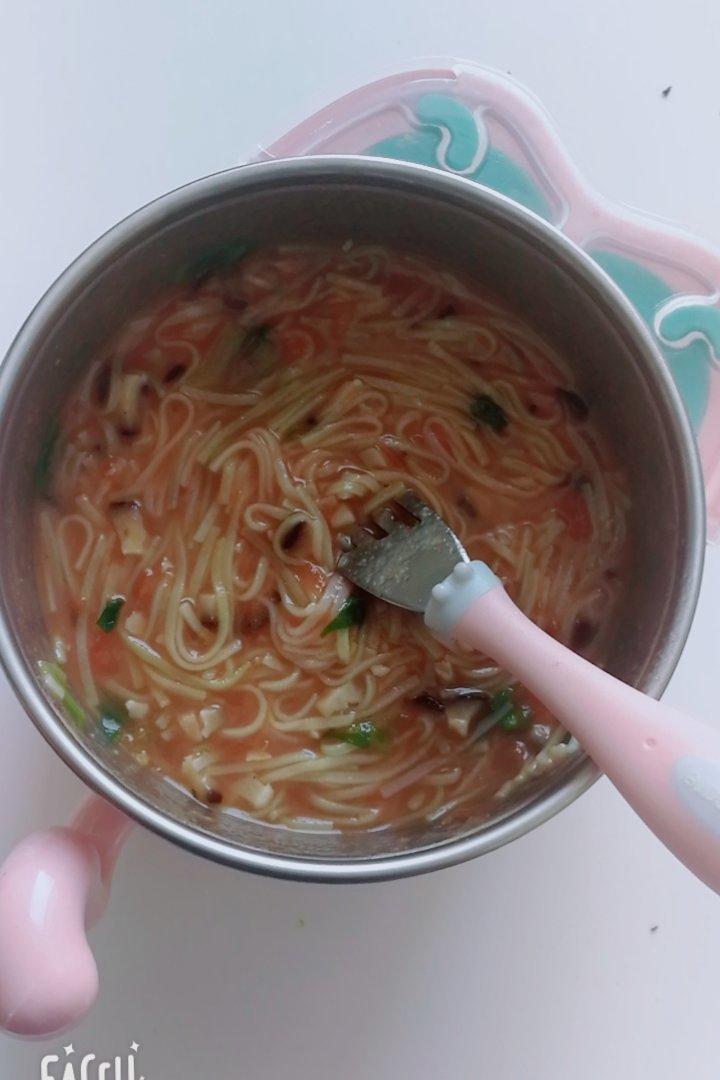 宝宝餐-番茄香菇面