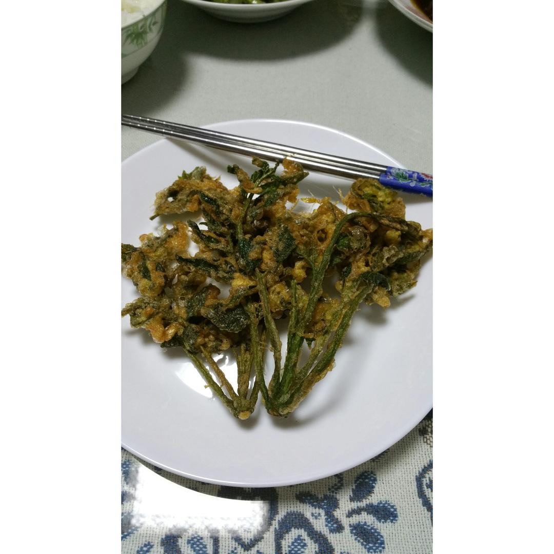 炸香椿