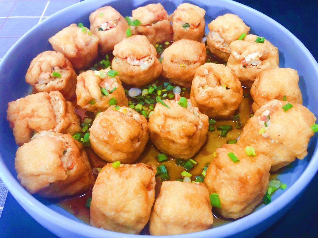 油豆泡塞肉