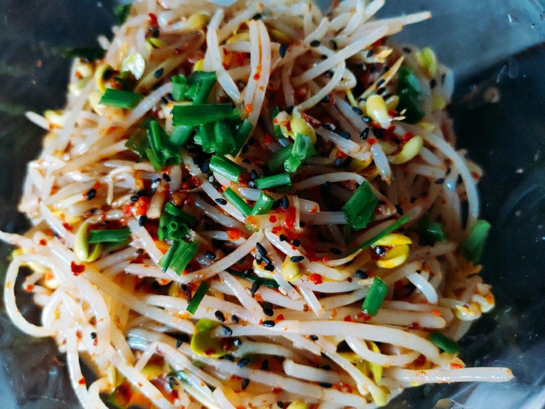 韩式凉拌豆芽