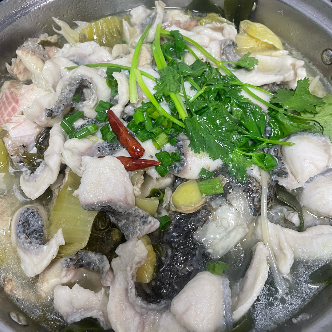 不辣版——酸菜鱼