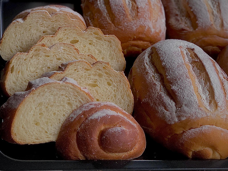 纯奶手撕吐司的做法 步骤1