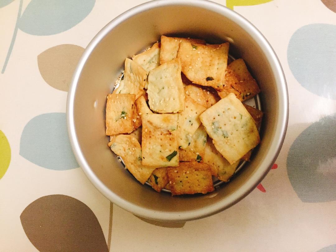 无糖葱香梳打饼干