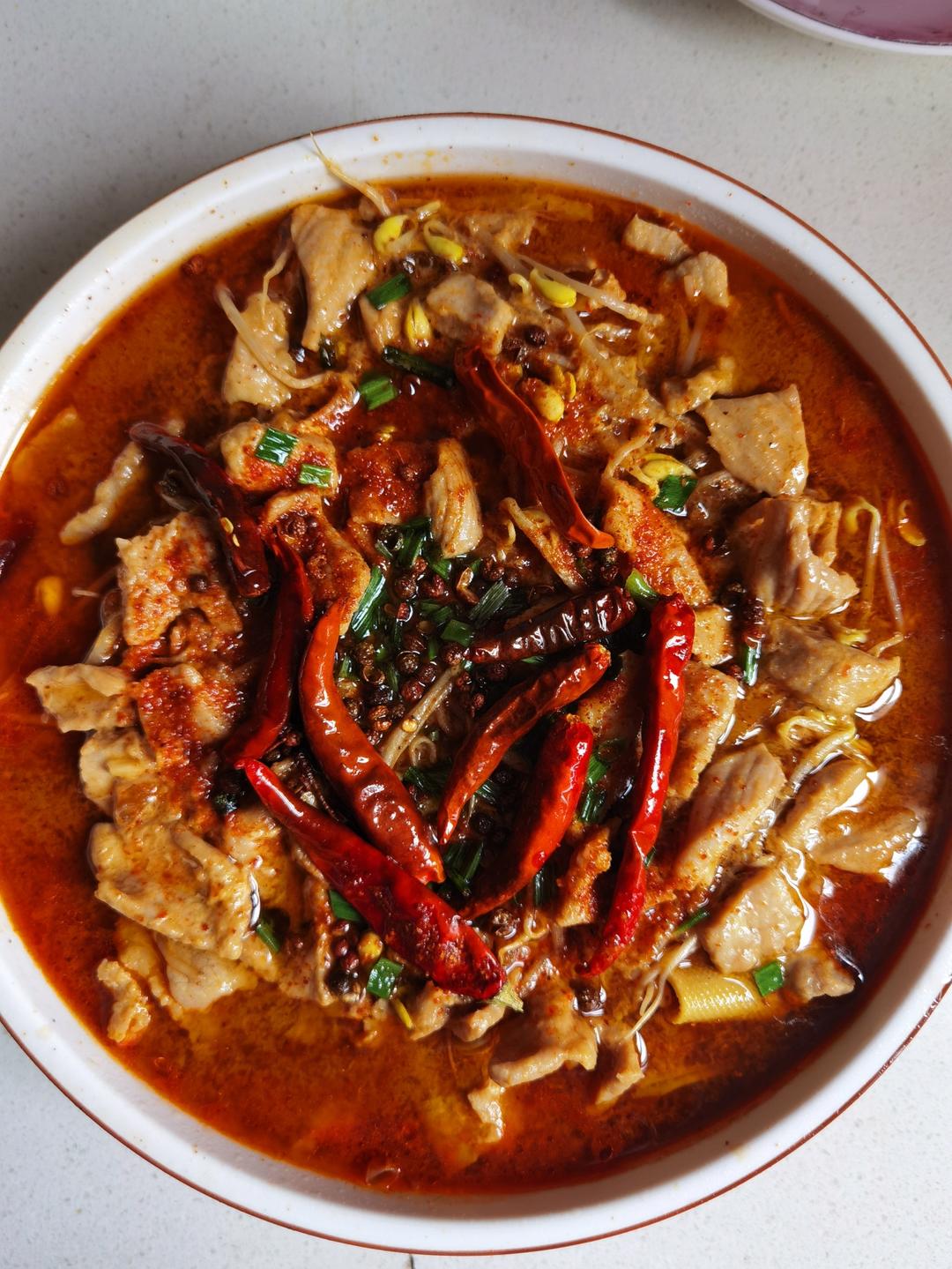 水煮肉片（肯定不翻车）