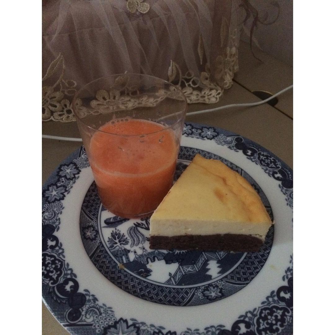 布朗尼芝士蛋糕