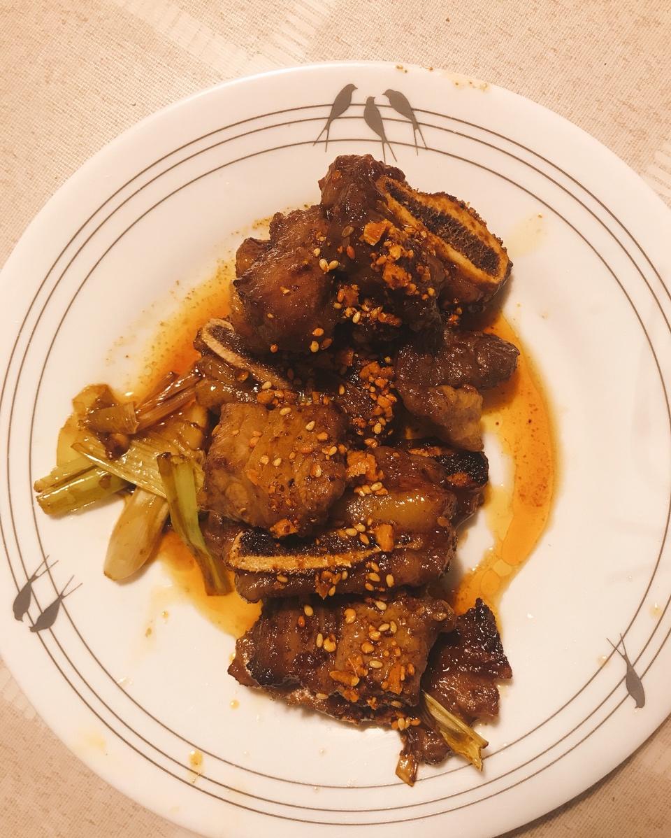 香煎小牛肉