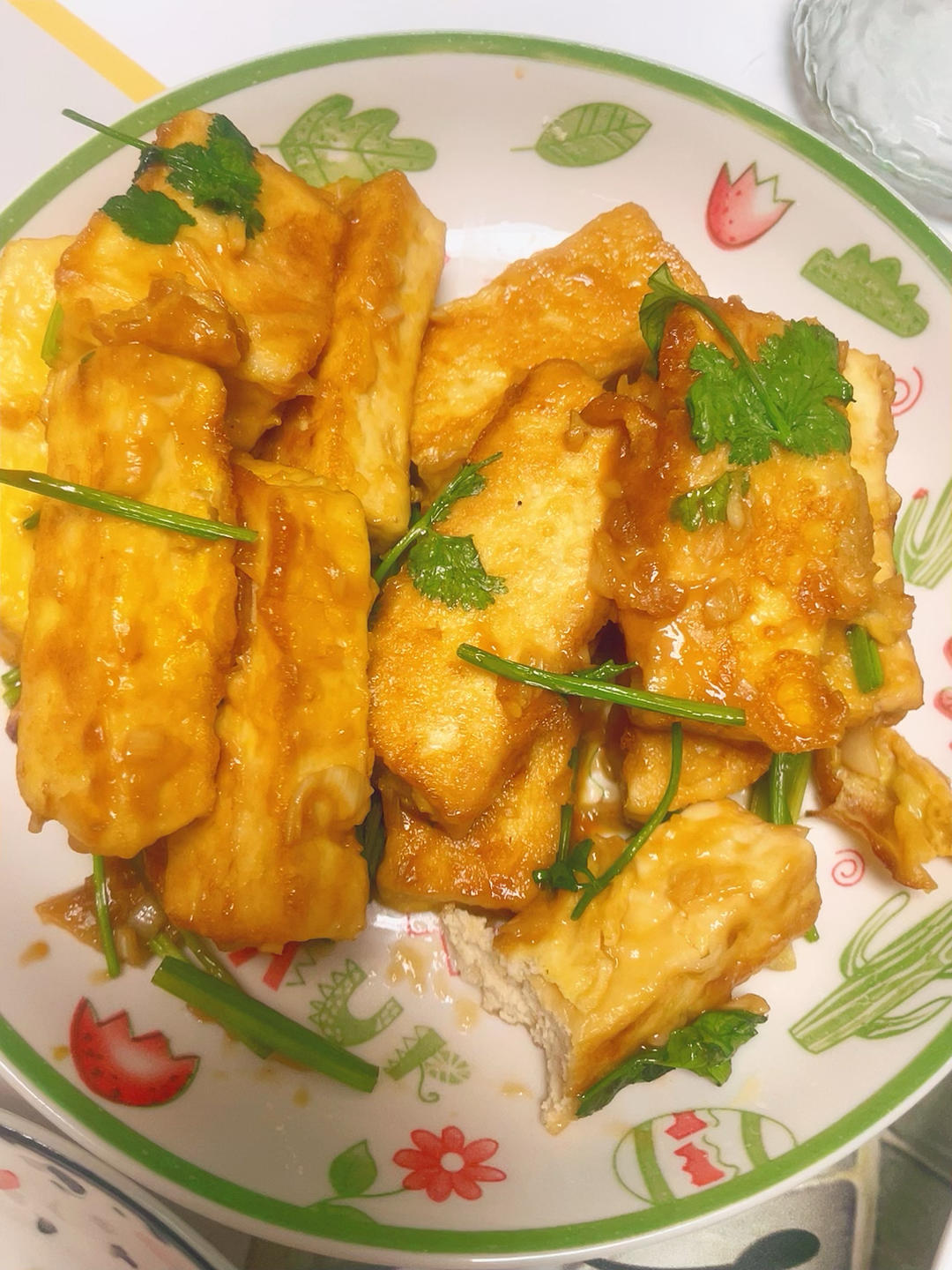 无敌好吃的香煎豆腐