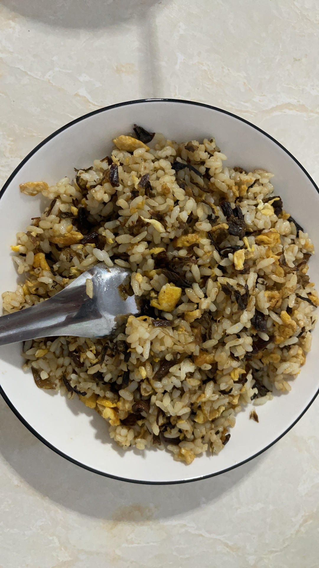 梅干菜炒饭