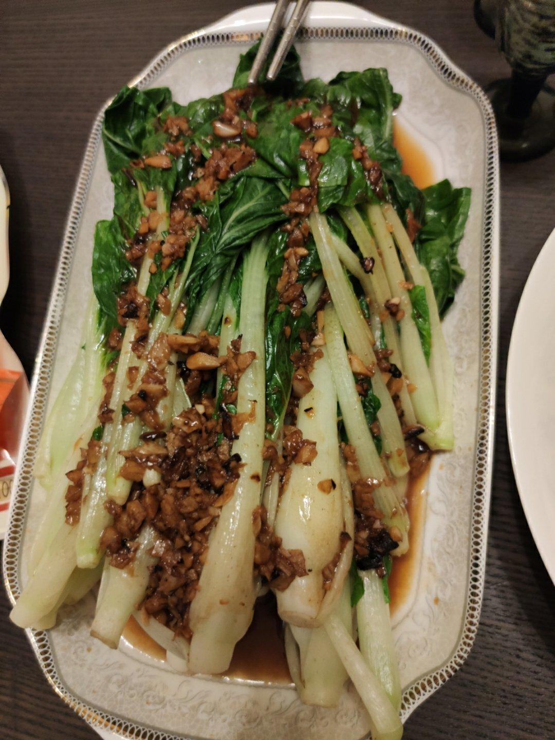 翡翠蒜蓉小白菜