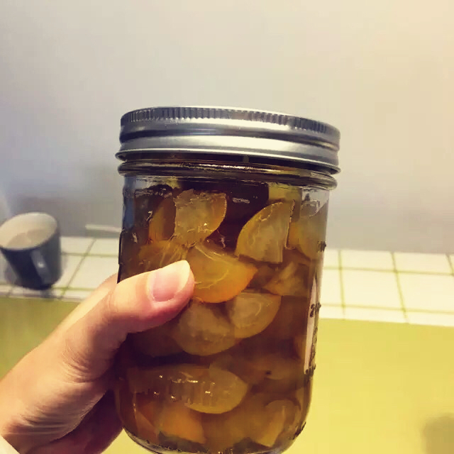 金桔柠檬蜂蜜茶