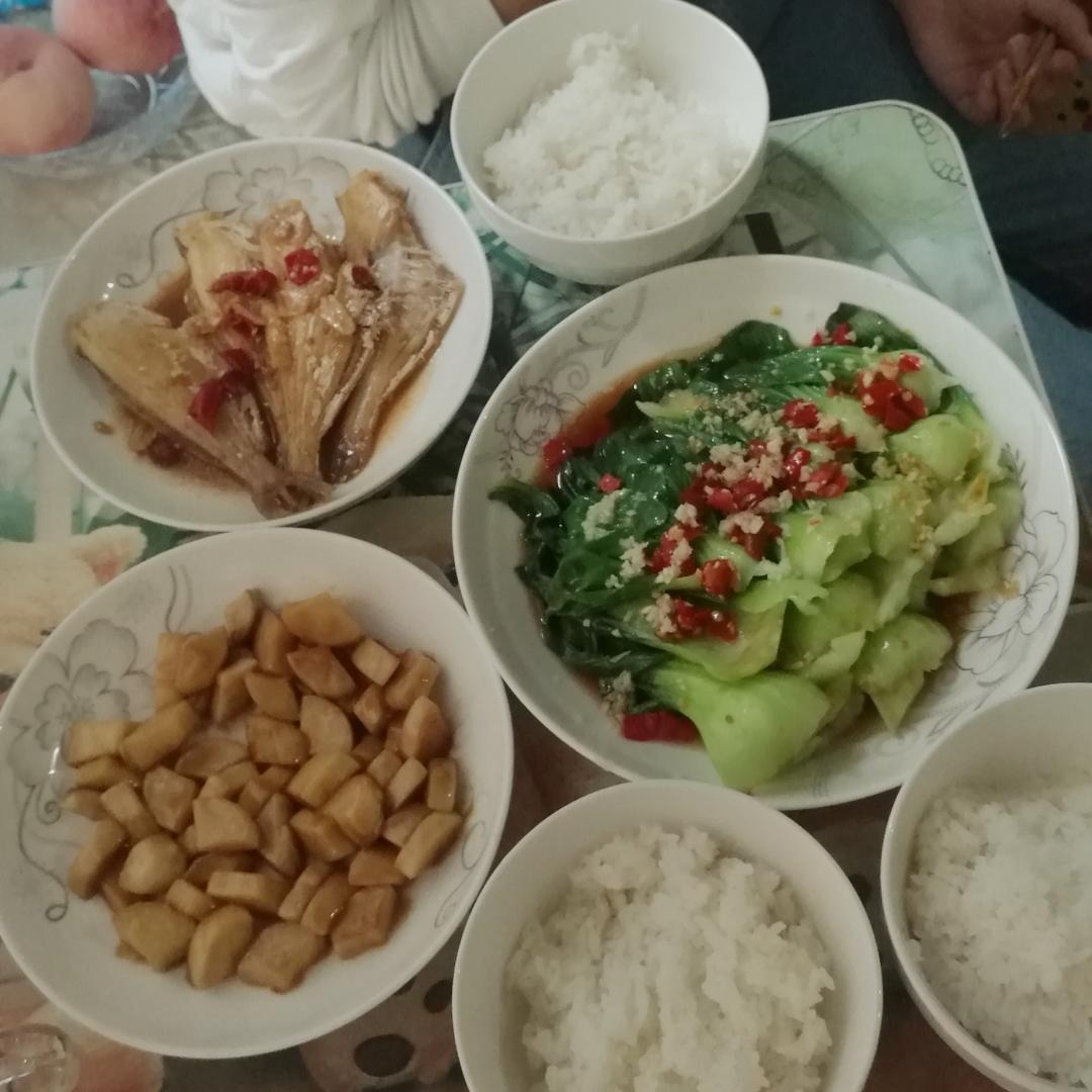 白灼油菜