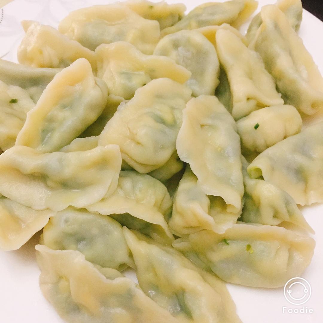 韭菜鸡蛋饺子（好做吃不够的饺子）