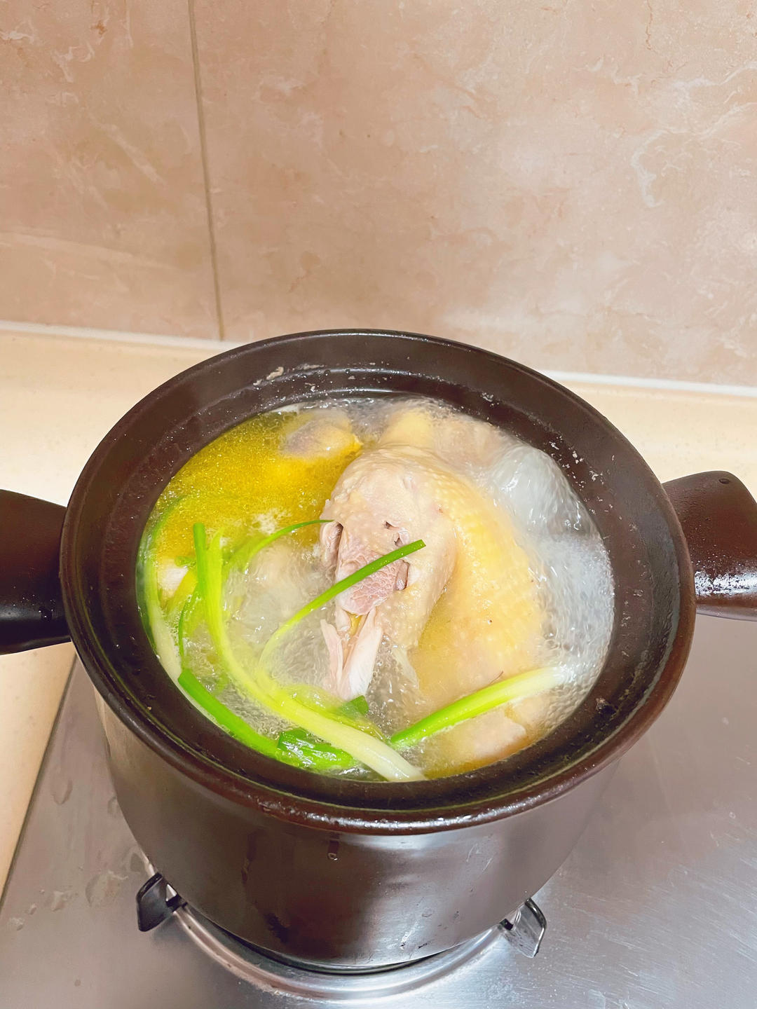 鲜美无敌：清炖鸡汤🐔