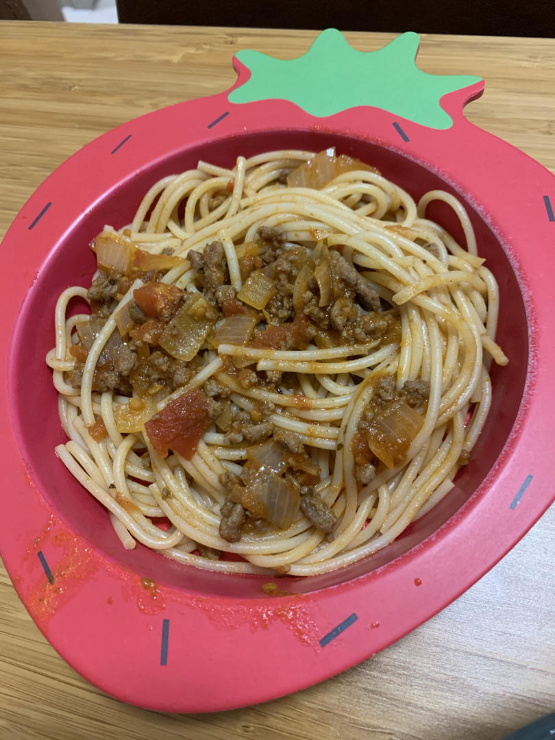 【番茄肉酱意面】