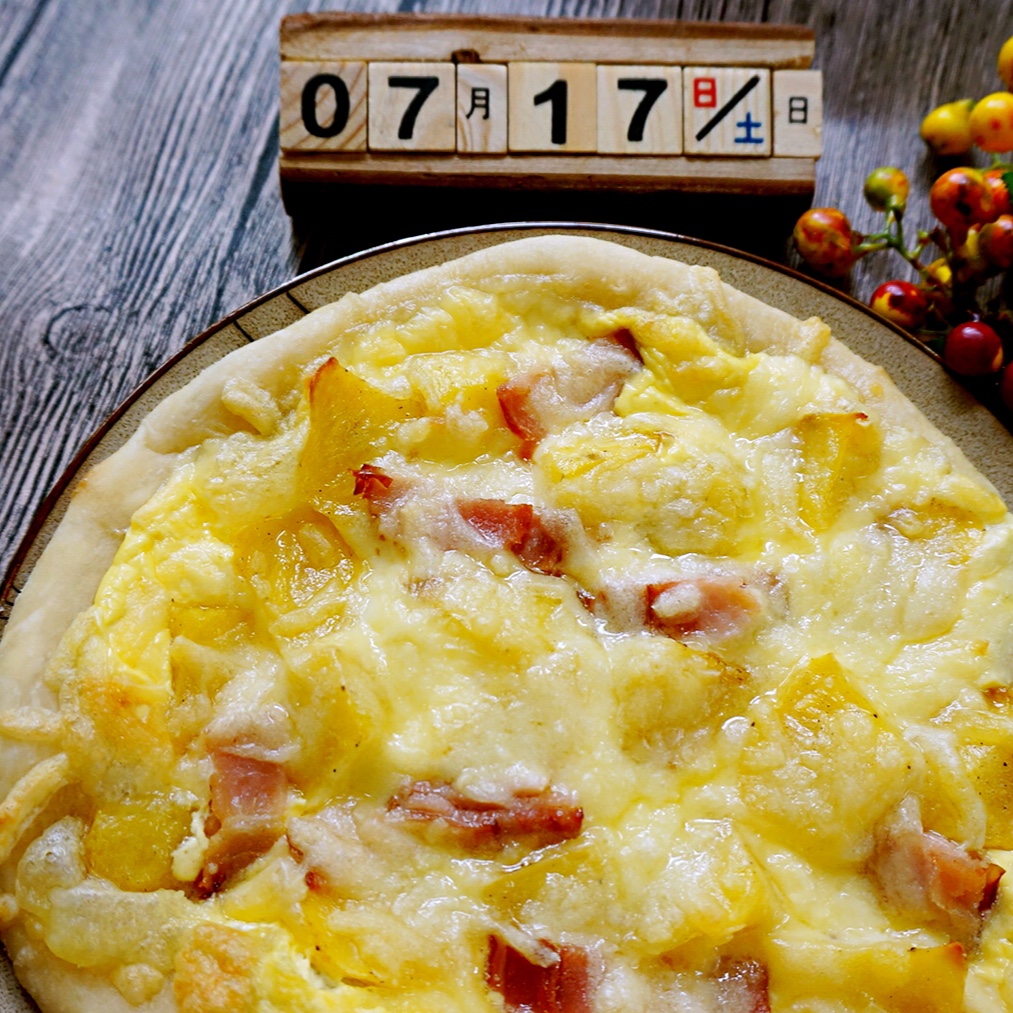 达美乐土豆披萨  土豆芝士培根披萨