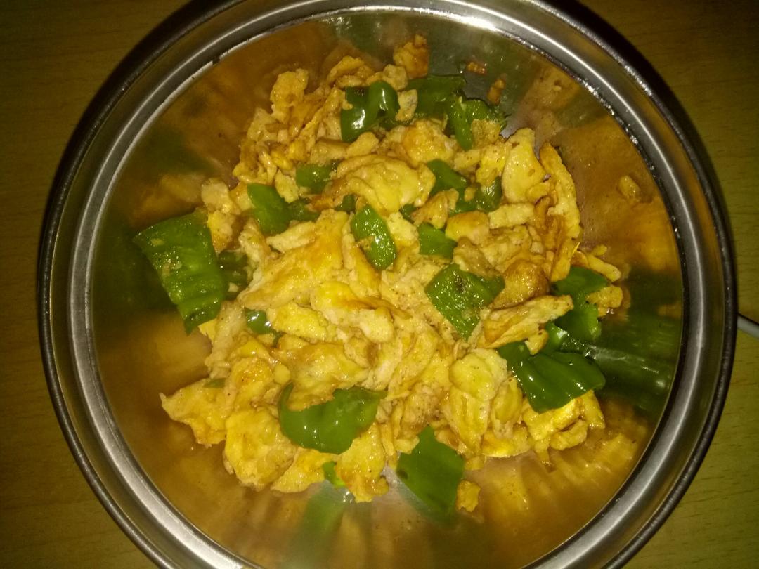 青椒炒鸡蛋